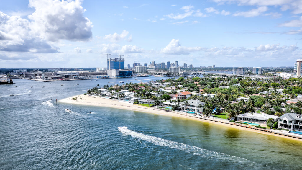 An aerial view Fort Lauderdale (iStock image)