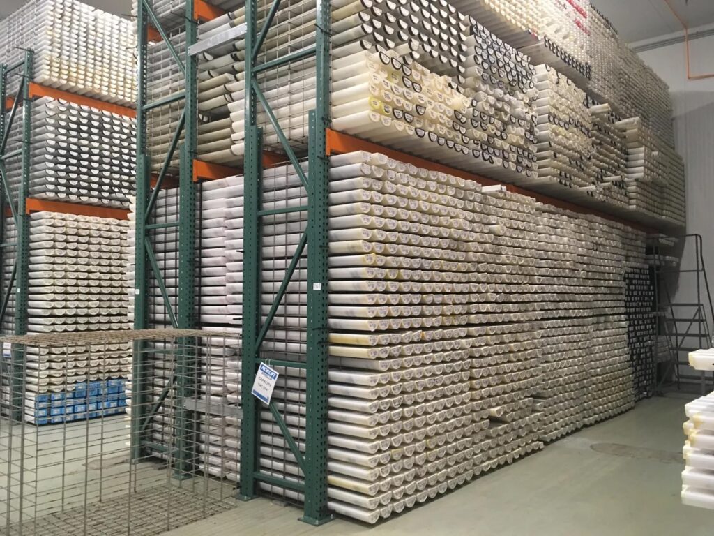 Sediment cores, such as these stored at the Oregon State University's Marine and Geology Repository, allow scientists to reconstruct Earth's past in fine detail. (Photo courtesy of UO Marine and Geology Repository, CC BY)