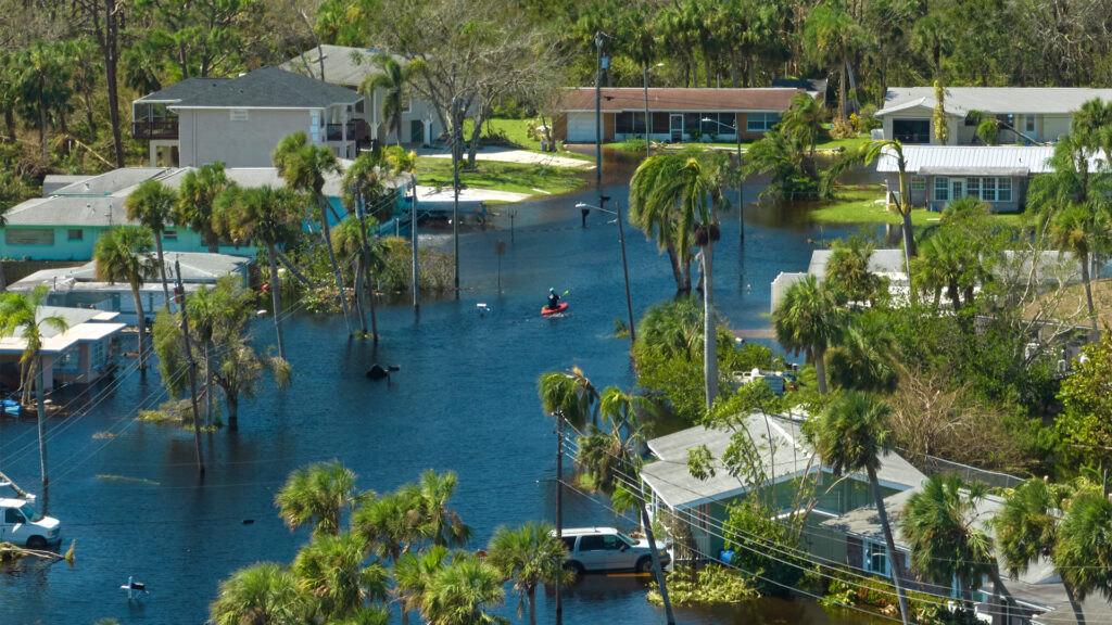 Flooding in Florida from Hurricane Ian (iStock image)