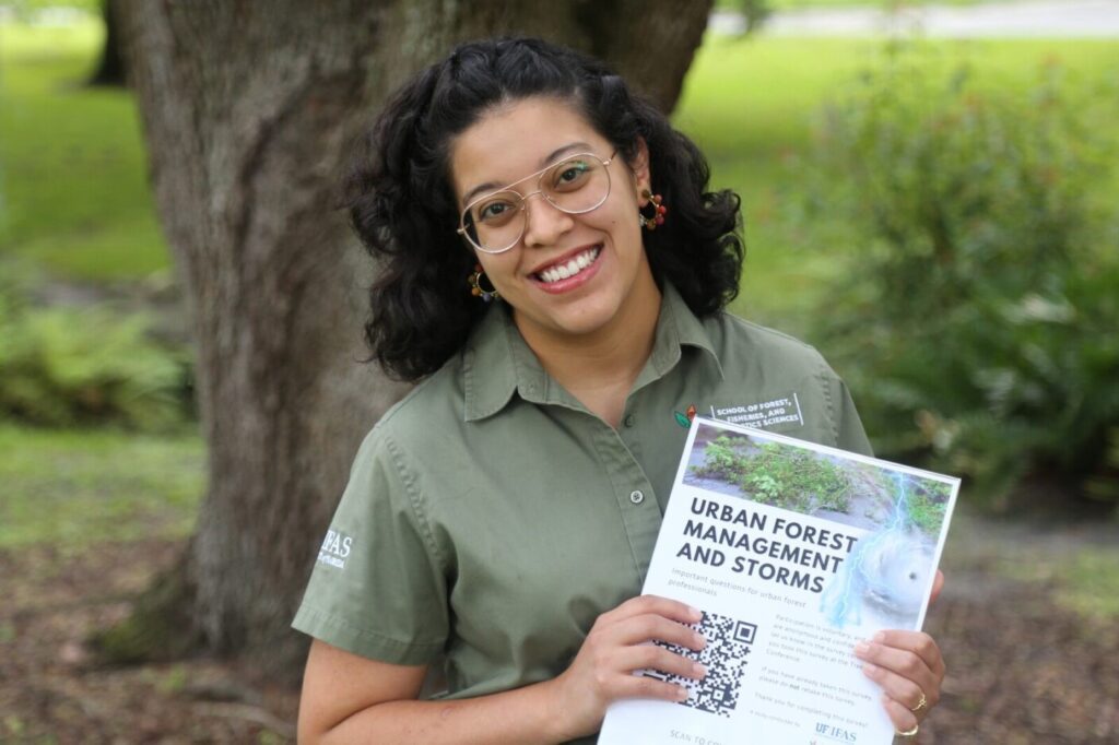 Stephanie Cadaval, the Ph.D. student who led the study (Courtesy, Stephanie Cadaval, UF/IFAS)