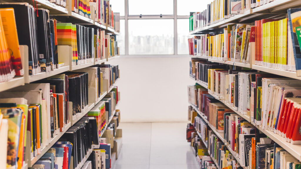 Books in a school library (iStock image)