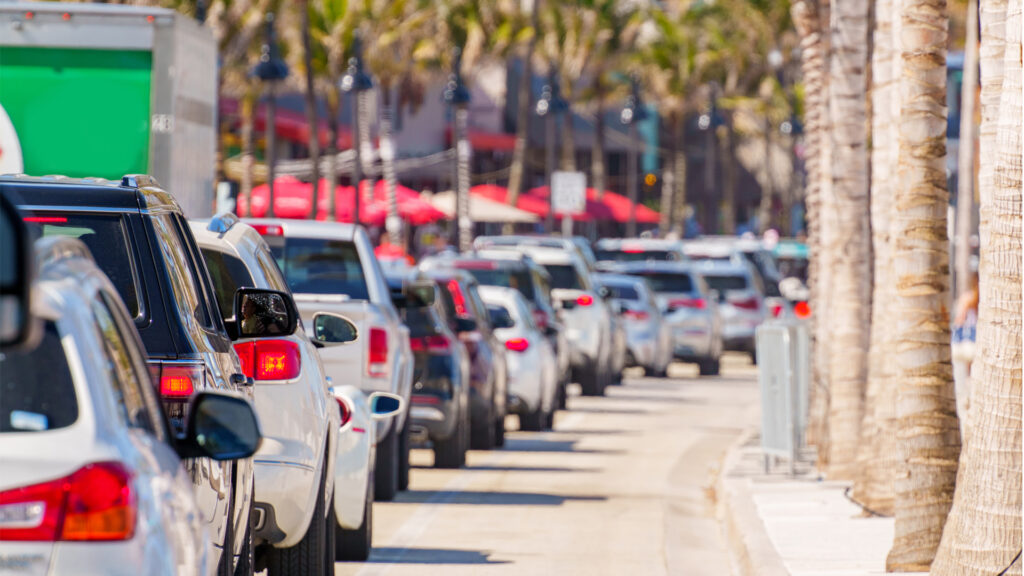 Traffic back up in Florida (iStock image)