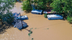 Homes under water after Hurricane Harvey (iStock image)