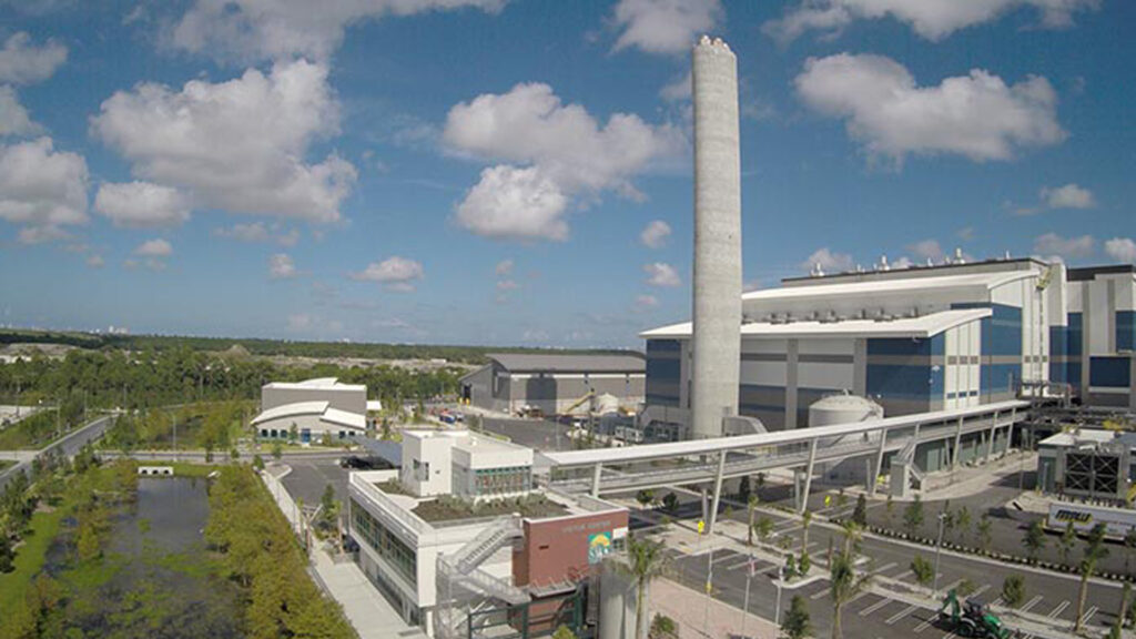 A waste-to-energy facility in Palm Beach County (Solid Waste Authority of Palm Beach County)