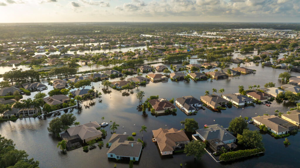 Flooding in Sarasota from Hurricane Debby (iStock image)