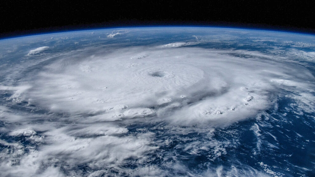 Hurricane Beryl on July 1, 2024, as captured by astronauts aboard the International Space Station. An AI model correctly predict the storm's U.S. landfall. (Photo: NASA)