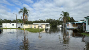 Flooding in Lakeland as a result of Hurricane Milton (Jocelyn Augustino/Federal Emergency Management Agency, via Defense Visual Information Distribution Service)