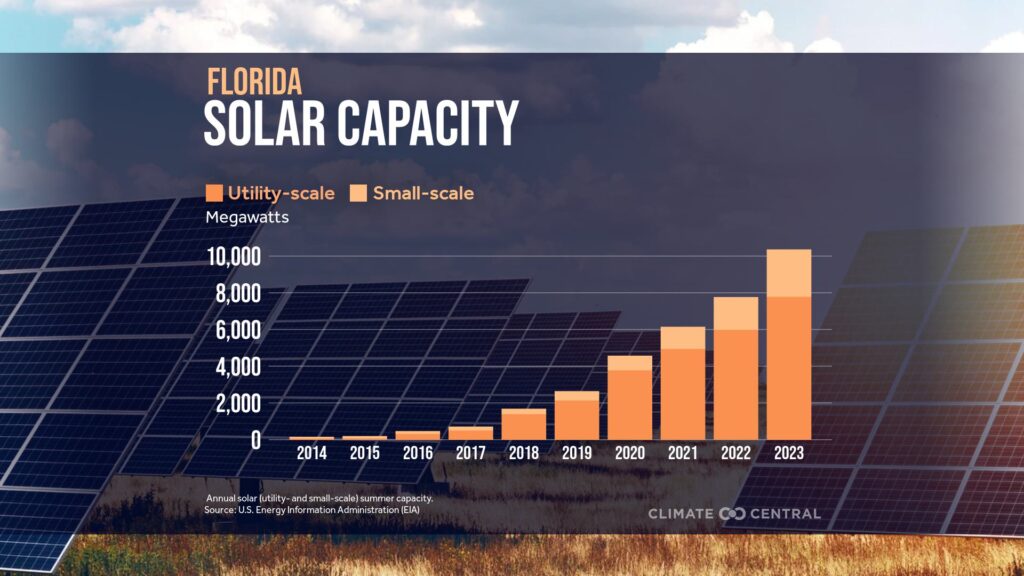 Florida summer capacity (Source: U.S. Energy Information Administration)