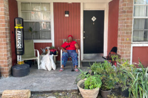 Charlene Love said many in her neighborhood felt abandoned after Hurricane Milton. Credit: Amy Green/Inside Climate News)