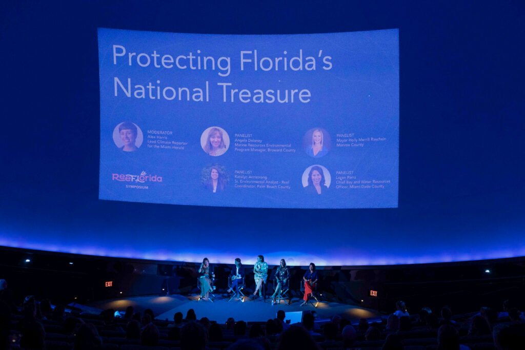 Frost Planetarium highlighted work being done by four South Florida counties to conserve Florida’s Coral Reef. (Photo courtesy of Frost Science)