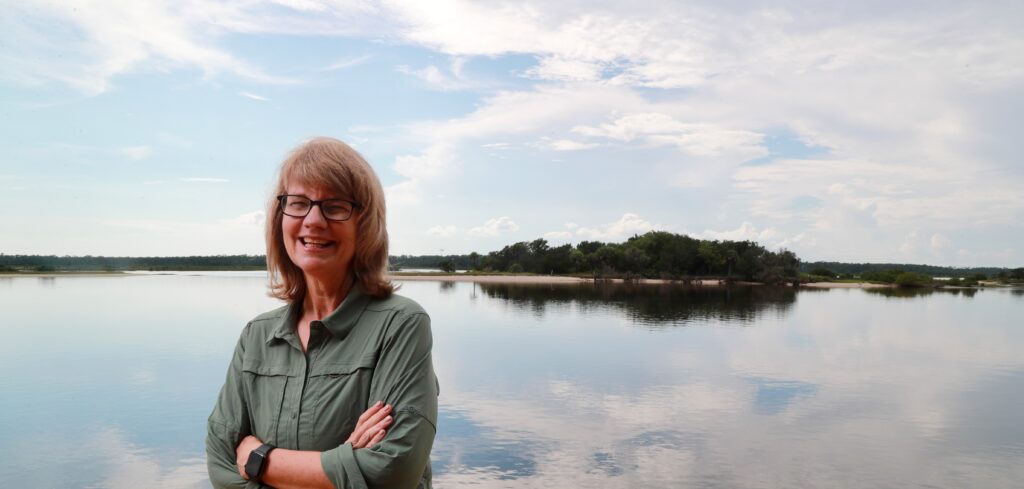 Cynthia Barnett is an award-winning reporter and author whose books include “Mirage,” “Blue Revelation,” “Rain” and “The Sound of the Sea.” (Photo by Aaron Daye)