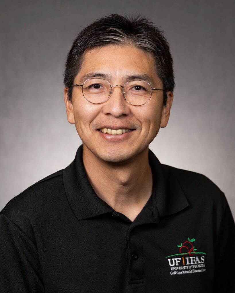 Shinsuke Agehara, associate professor of horticultural sciences at the UF/IFAS Gulf Coast Research and Education Center, and lead investigator of the new study. (Courtesy, UF/IFAS photography)