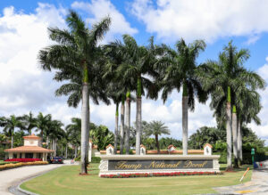 The entrance to Trump National Doral resort (iStock image)